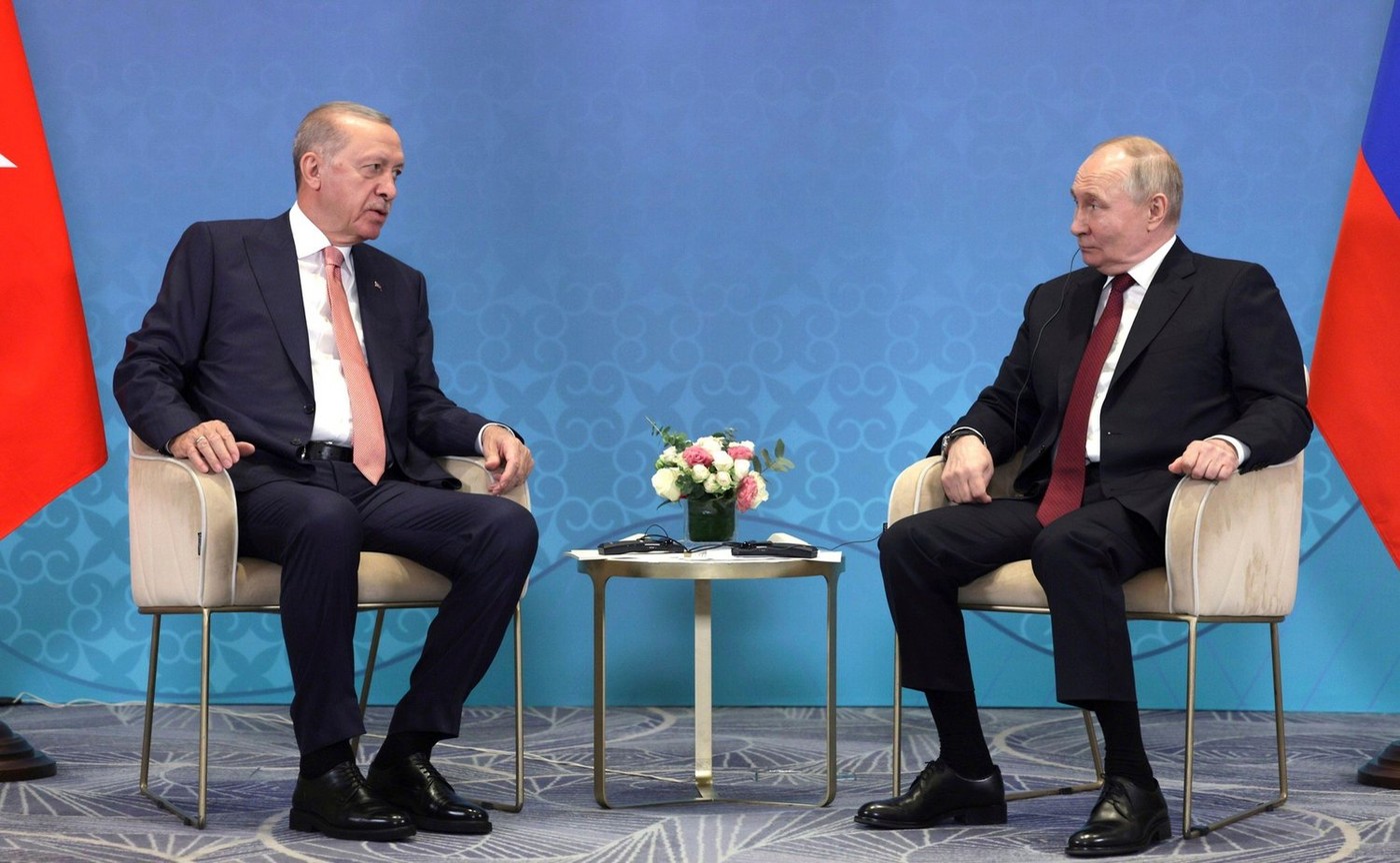 Președintele Erdogan, invitat de Putin în Rusia pentru summitul BRICS. Talibanii au cerut să participe și ei