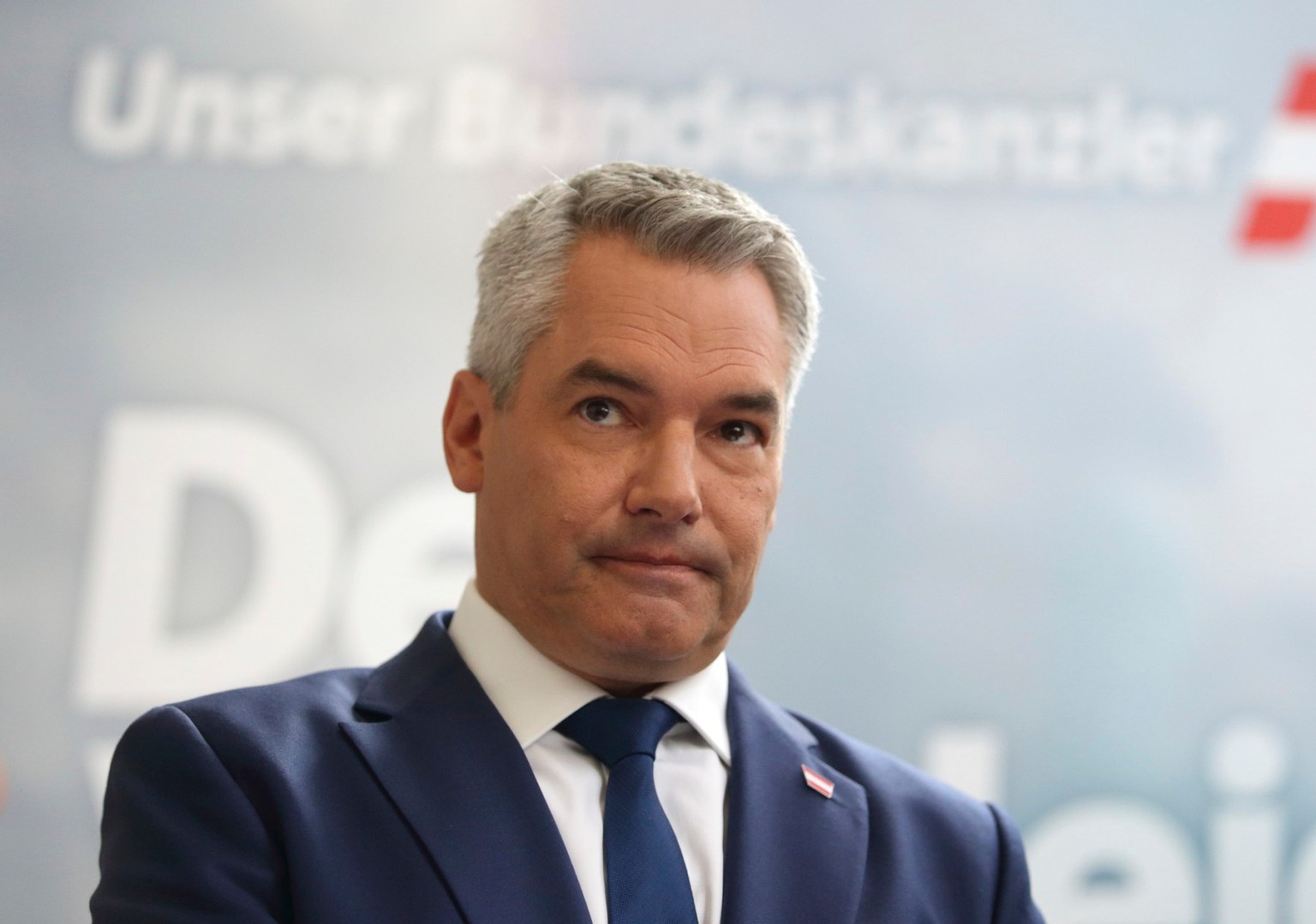 Karl Nehammer, cancelarul Austriei. Foto: Profimedia