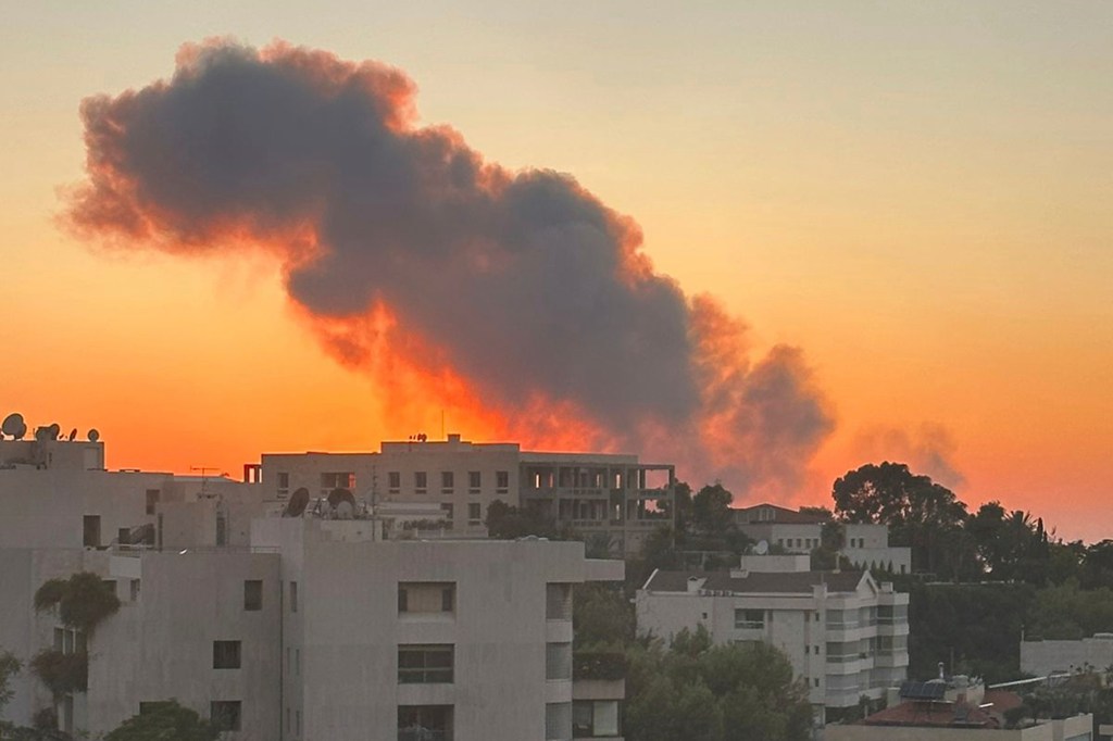 Capitala Libanului, bombardată de Israel pe 27 septembrie / FOTO: AP / AP / Profimedia