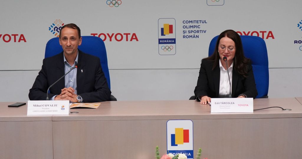 Mihai Covaliu (COSR) și Edit Târcolea (Toyota). Foto: GOLAZO.ro