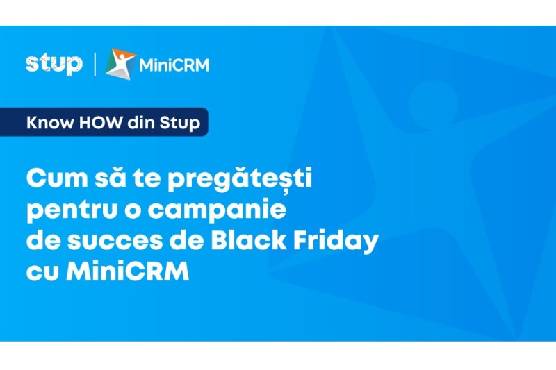 Cum să te pregătești pentru o campanie de succes de Black Friday cu MiniCRM