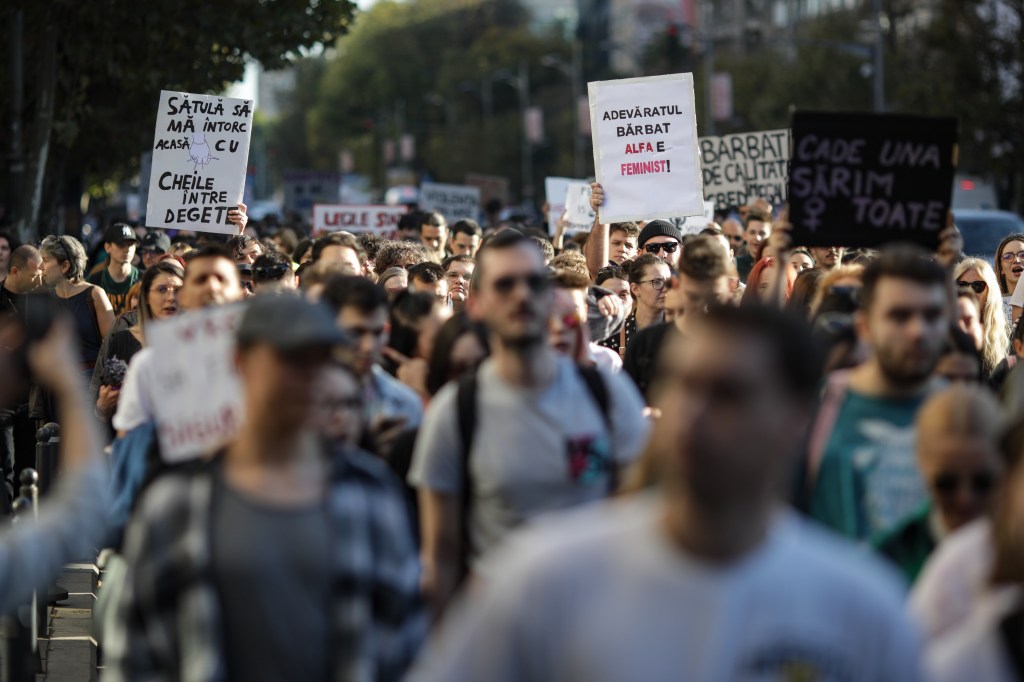 Protest „Împreună pentru siguranța femeilor” 2022 / Foto: Inquam Photos / Octav Ganea