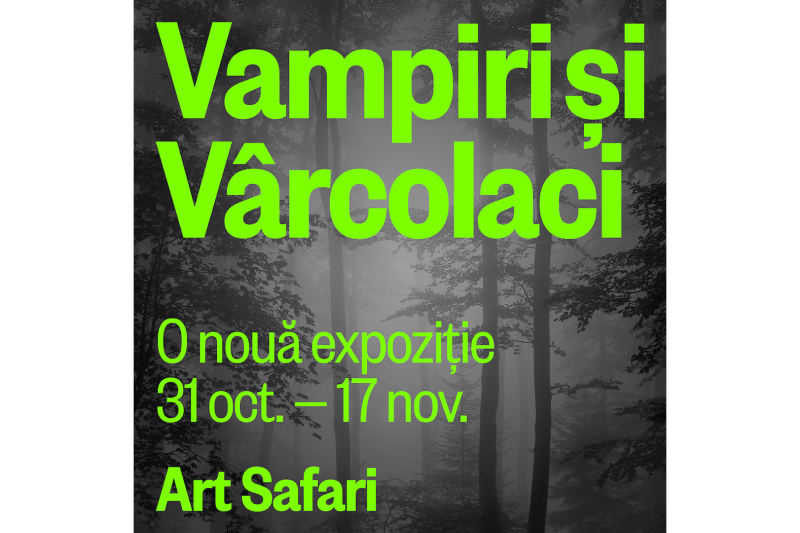 Vampirii și vârcolacii din arta românească, într-o nouă expoziție la Art Safari, în perioada 31 octombrie-17 noiembrie 2024