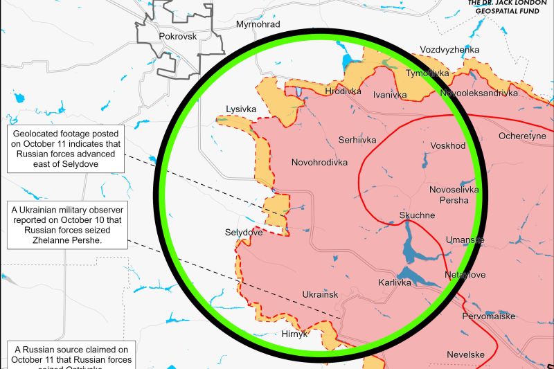 Rusia e aproape de a lua cu asalt un obiectiv vital pentru Ucraina, aflat în est, lângă orașul Pokrovsk. O luptă sângeroasă e pe cale să înceapă – HARTĂ