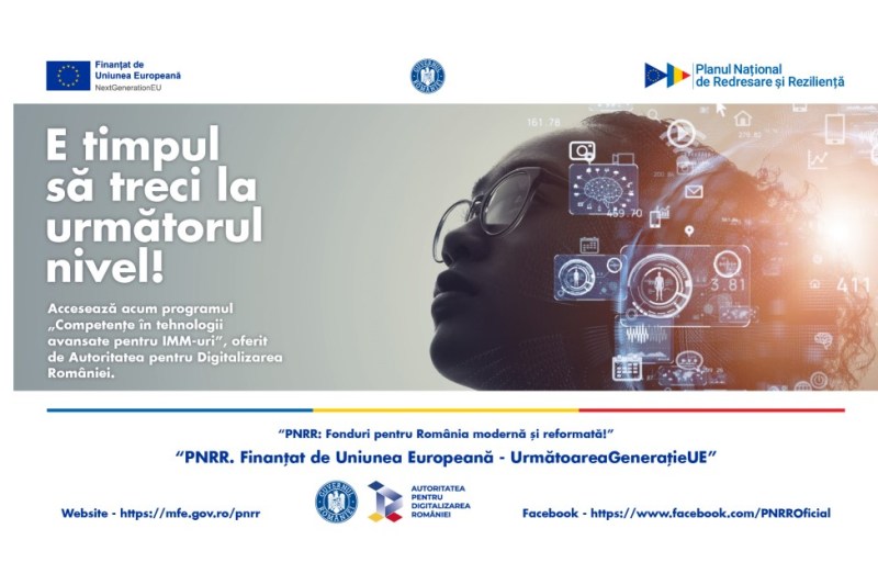 Beneficii majore pentru România, prin proiectul ADR „Competențe în tehnologii avansate pentru IMM-uri”