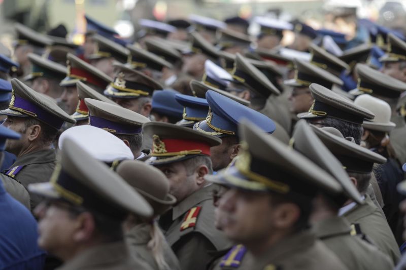 Ceremonia de învestire a noului şef al Statului Major al Apărării, in Bucuresti, 30 noiembrie 2023. Inquam Photos / Octav Ganea