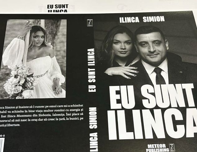 „Eu sunt Ilinca”: Soția lui George Simion lansează o carte. „Înainte să-l cunosc pe omul care mi-a schimbat viața am fost Ilinca Munteanu din Slobozia”