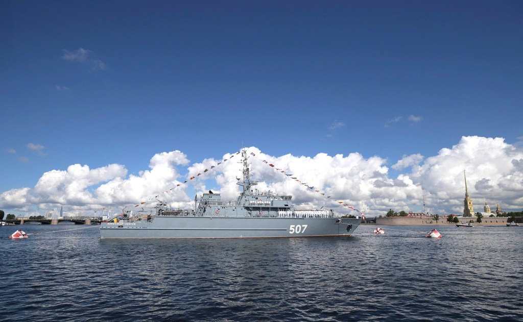 Dragorul rus de mine Alexander Obukhov FOTO: Alexei Druzhinin/Kremlin Pool / Zuma Press / Profimedia