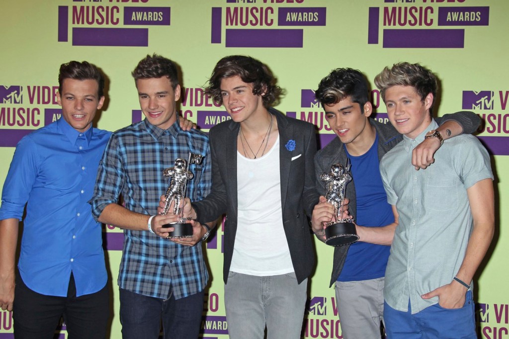 Harry Styles,Liam Payne,Louis Tomlinson,Niall Horan,Zayn. Credit: RE/Westcom/STAR MAX/IPx / AP / Profimedia