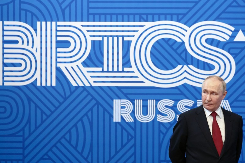 Putin folosește BRICS pentru a rupe izolarea Rusiei. Dar „e o distincție între influența pe care pretinde că o are și cea pe care o exercită în realitate”