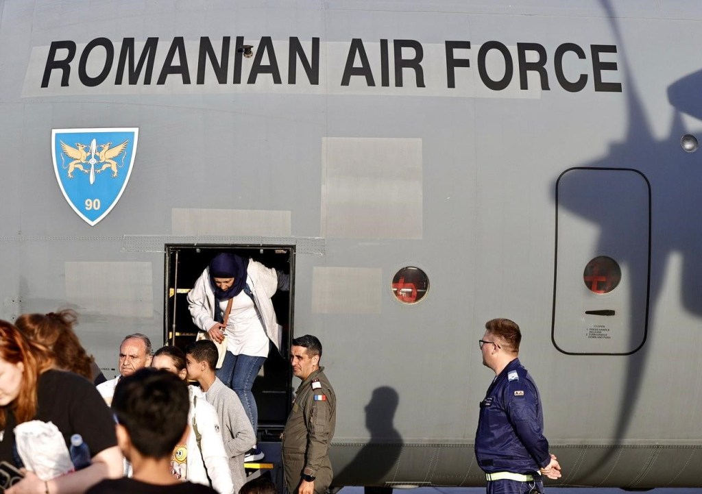 Romani repatriati din Liban / Sursa foto: Guvern