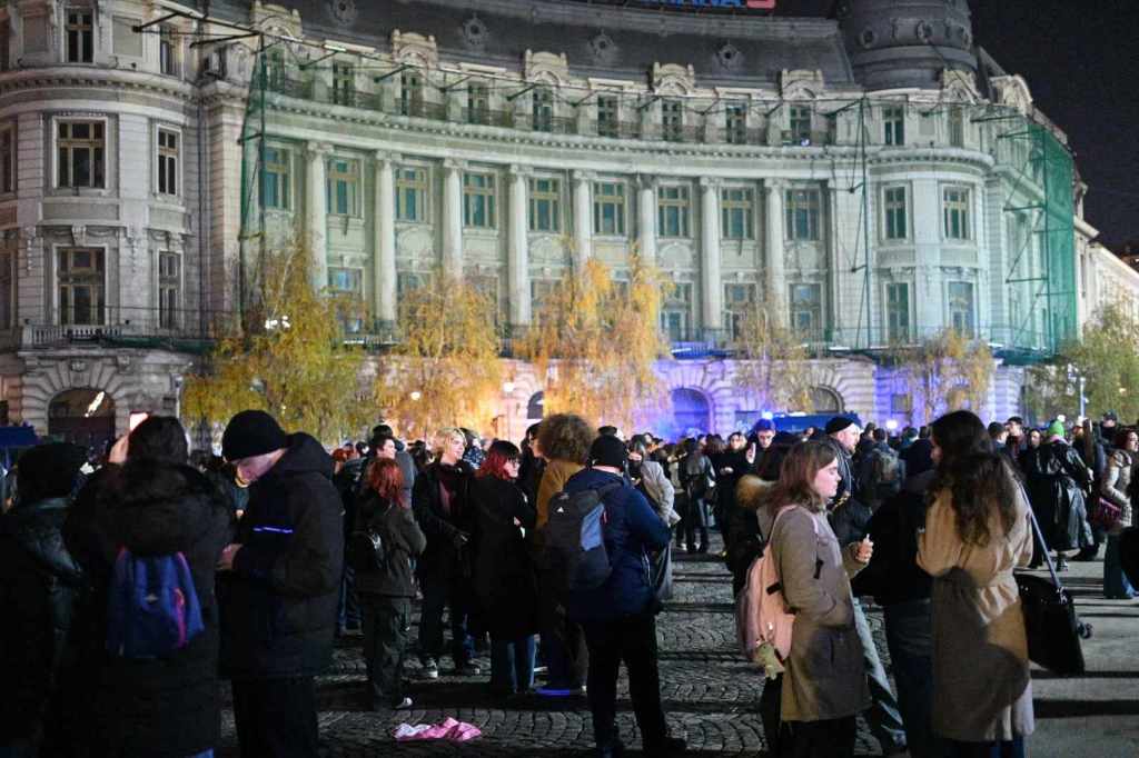 Manifestația anti-Călin Georgescu 28 noiembrie / FOTO: HotNews / Ion Mateș