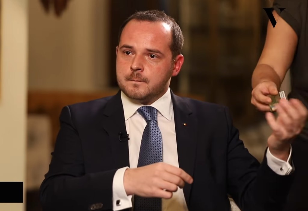 Alexandru Rogobete în emisiunea Danei Budeanu / Captură Facebook - Alexandru Rogobete