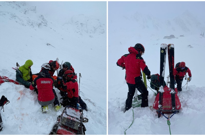 O femeie și un bărbat, surprinși de o avalanşă la Bâlea Lac. „I-a adus și aruncat peste stânci”