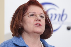 Prof. Dr. Cătălina Poiană, președintele Colegiului Medicilor din România. Foto: Inquam Pfotos / George Călin