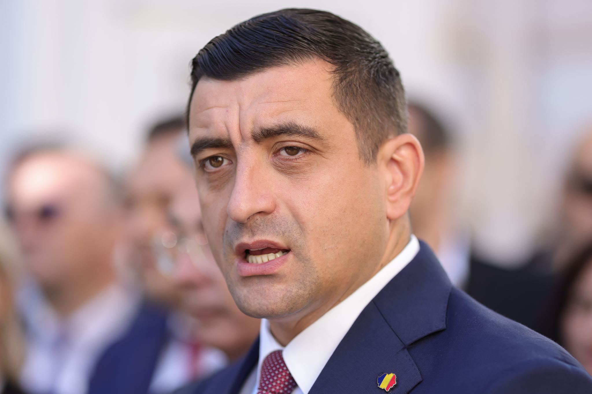 George Simion. Foto: Inquam Photos / Sabin Cirstoveanu