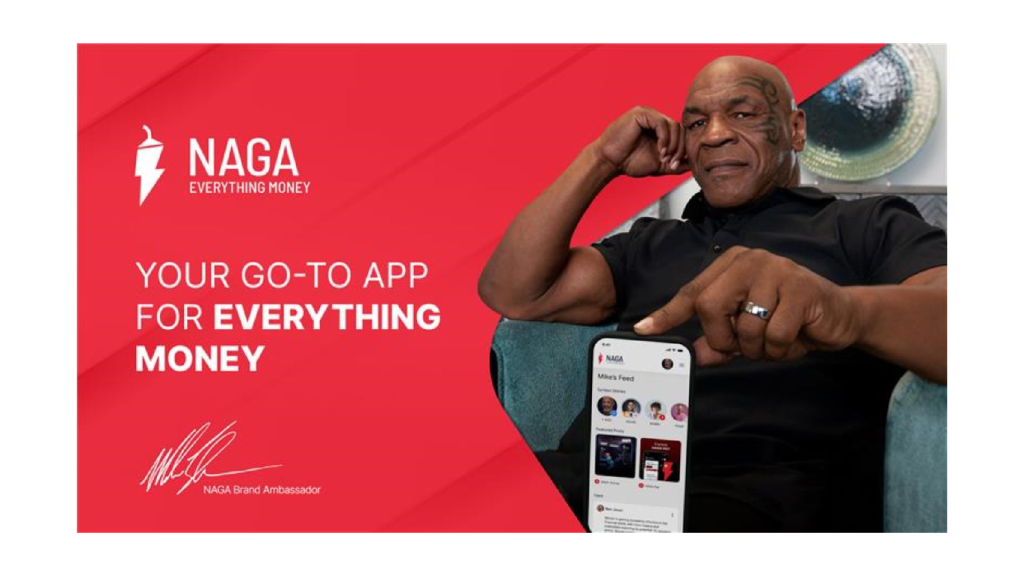 NAGA îl anunță pe Mike Tyson ca ambasador de brand