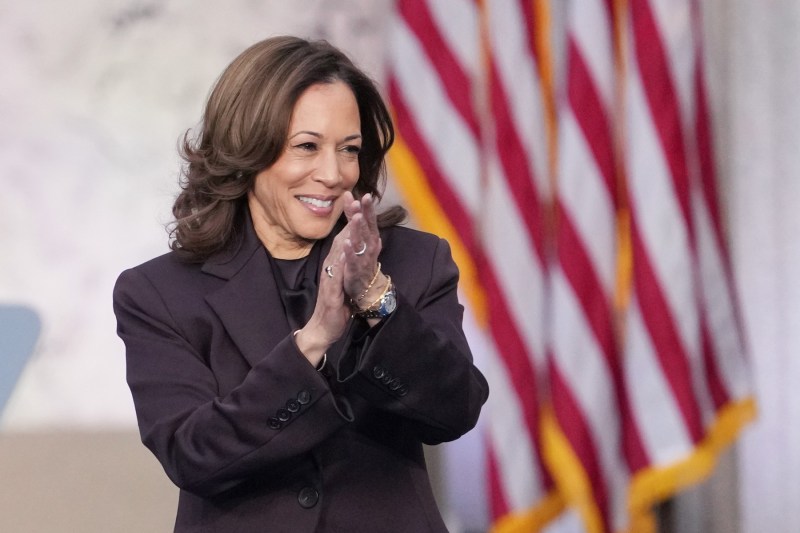 Kamala Harris a susținut discursul de acceptare a înfrângerii în alegerile din SUA. Foto: Profimedia