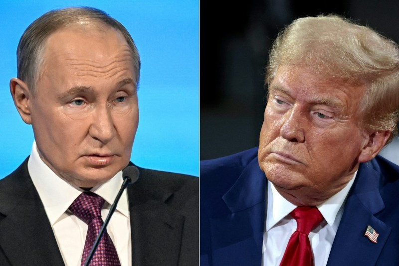 Vladimir Putin și Donald Trump. Foto Profimedia