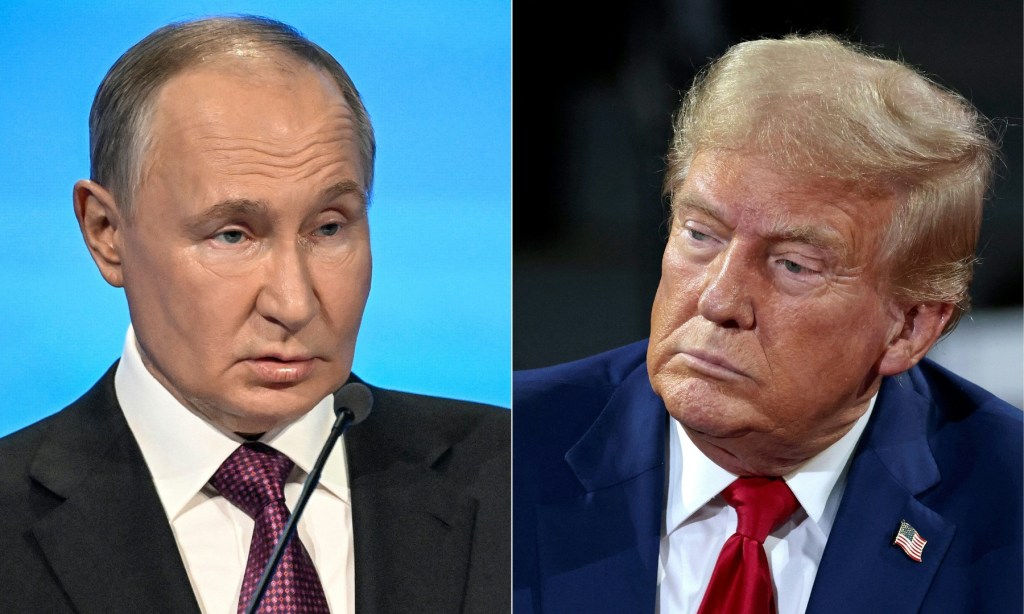 Vladimir Putin și Donald Trump. Foto Profimedia