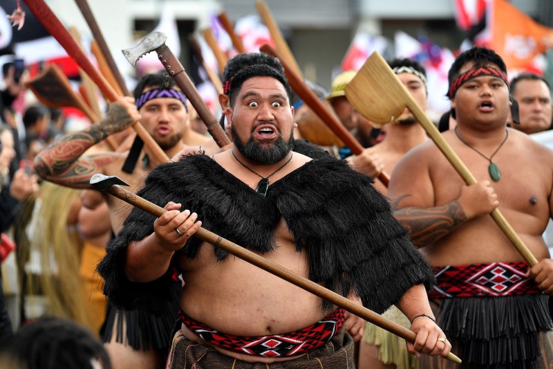 Protest maori in Noua Zeelanda / FOTO: Sanka Vidanagama / AFP / Profimedia