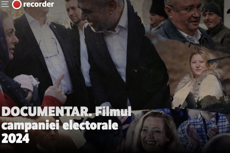 Recorder publică un documentar despre campania electorală în care observă că prezidențiabilii „nu prea au avut curaj să dea ochii cu alegătorii”