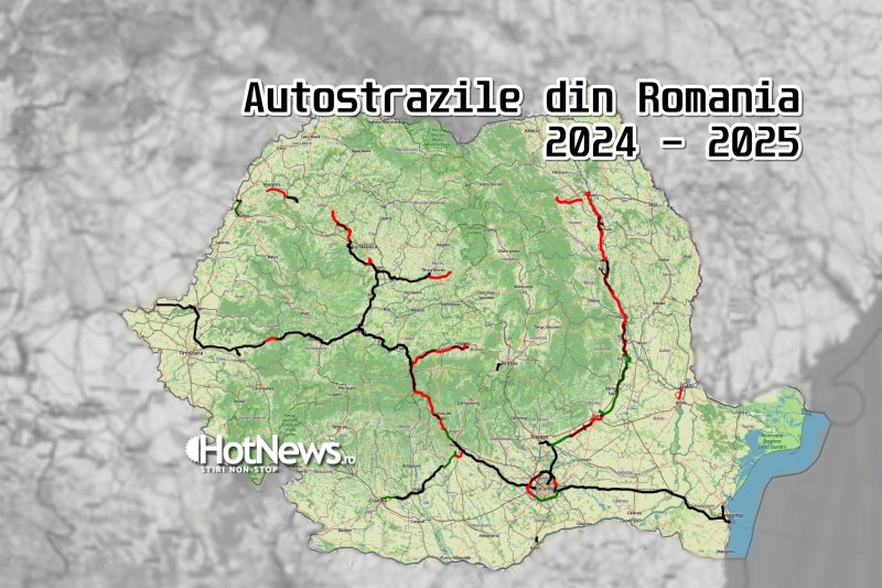 HARTĂ INTERACTIVĂ Bilanțul autostrăzilor: Ce s-a deschis în 2024 și care este scenariul pentru 2025: Primele inaugurări vin repede / „E un an record, s-au aliniat toate planetele”