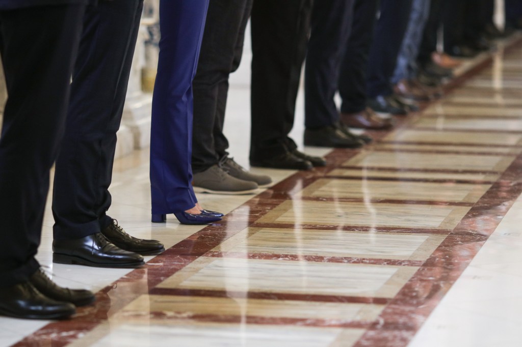 Investirea guvernului condus de Florin Cîțu, 23 decembrie 2020. Inquam Photos / Octav Ganea