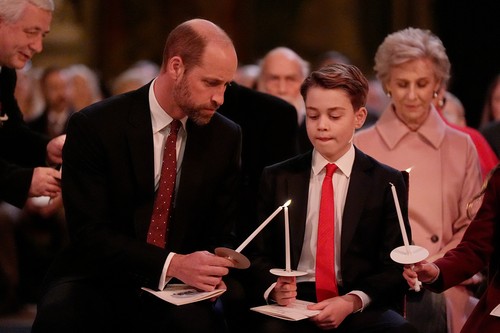 Prinții William și George la slujba tradiţională de Crăciun / Foto: Aaron Chown / PA Images / Profimedia