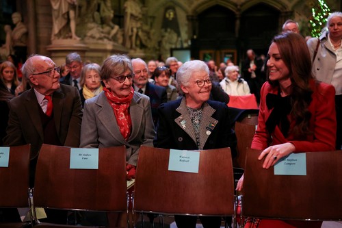 Kate Middleton la slujba tradiţională de Crăciun / Foto: Isabel Infantes / PA Images / Profimedia