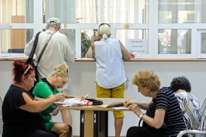 Pensionari. Foto: Inquam Photos / Mălina Norocea