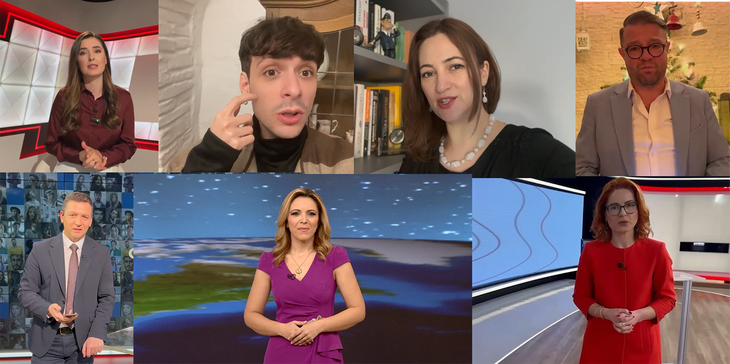 Provocare de Crăciun pentru Teo Trandafir, Andreea Corb, Ioana Cosma, Andrei Duban și alte vedete, Foto: Pagina de Media