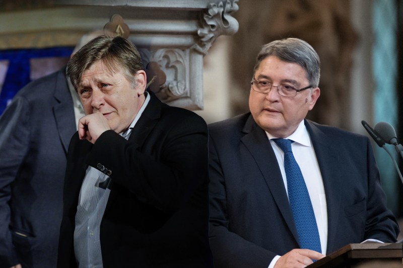 Crin Antonescu și Emil Hurezeanu. Colaj Hotnews. Foto: Inquam Photos, Profimedia