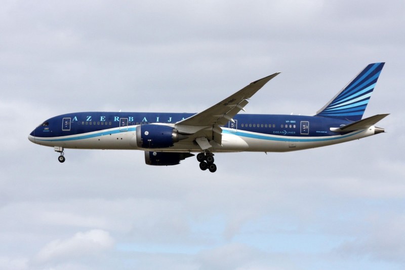 An Azerbaijan Airlines flight to Russia had to return to Baku after the airspace was closed. The company suspended flights to several Russian cities