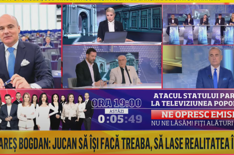 Rares Bogdan la Realitatea PLUS / Captură video