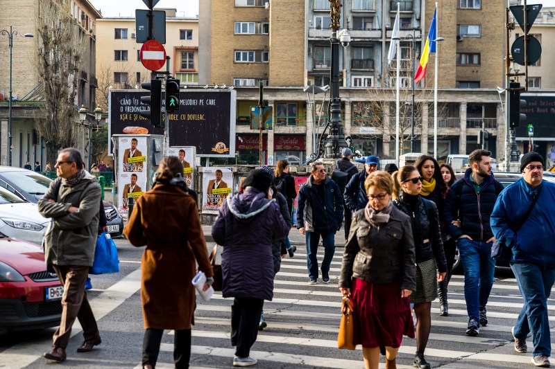 Stradă din București. Foto: Shutterstock