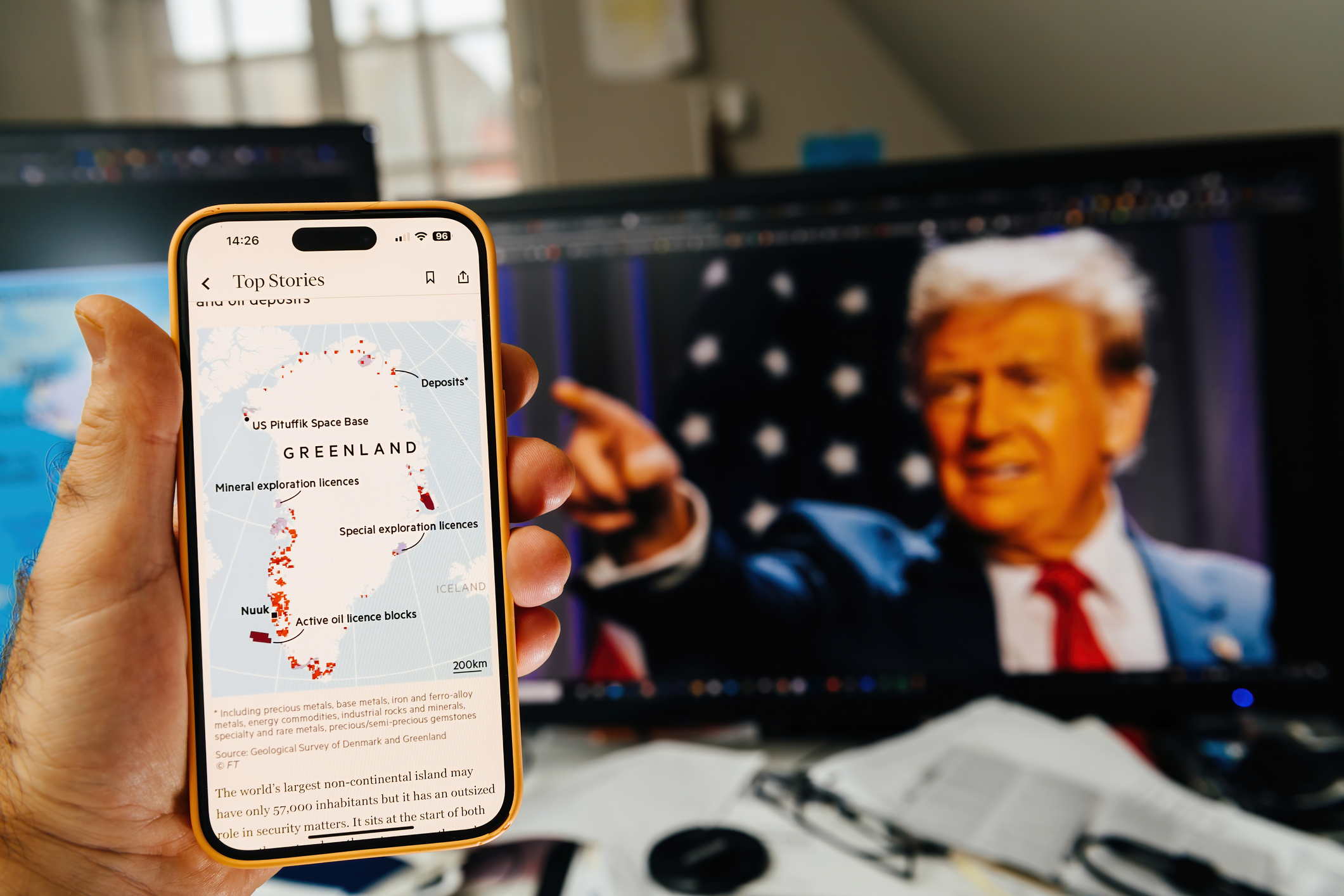 Secrete radioactive sub gheața Groenlandei: moștenirea lui Trump