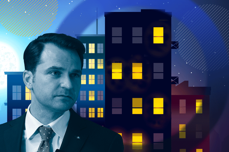 Ministrul Energiei, Sebastian Burduja. Grafică: Marian Toader. Foto: Dreamstime