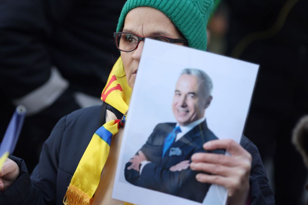 Protest Călin Georgescu. Foto: Inquam Photos / George Călin