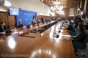 Ședința de guvern din 16 ianuarie 2025. Foto: Radu Tuță / Agerpres