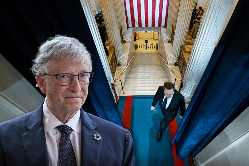 Bill Gates și Elon Musk. Colaj: Ion Mateș / Hotnews. Foto: Profimedia