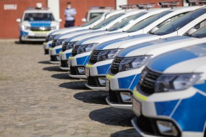 Mașini de poliție. Foto: Cateyeperspective | Dreamstime.com