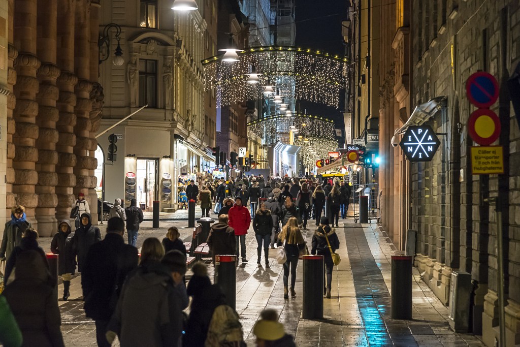 Stradă din Stockholm. Fotografie ilustrativă de Per Bjorkdahl | Dreamstime.com