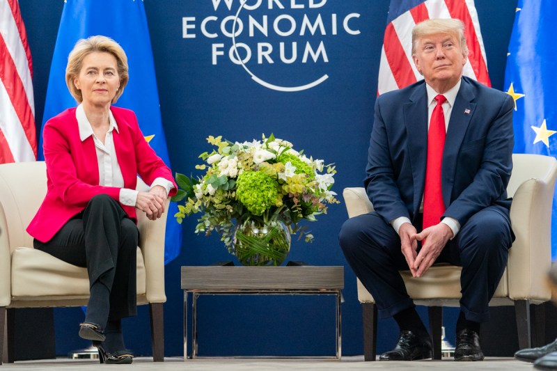 Ursula von der Leyen nu a fost invitată la ceremonia de învestire a lui Donald Trump