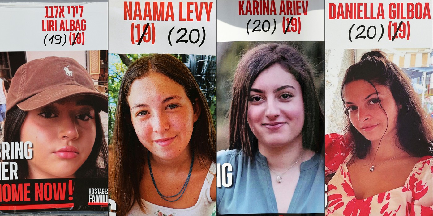 Eliberarea a patru soldate israeliene în schimb de prizonieri cu Hamas