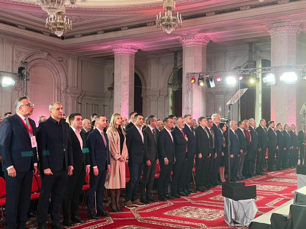 Congresul PSD pentru validarea candidaturii lui Crin Antonescu. FOTO: David Leonard Bularca