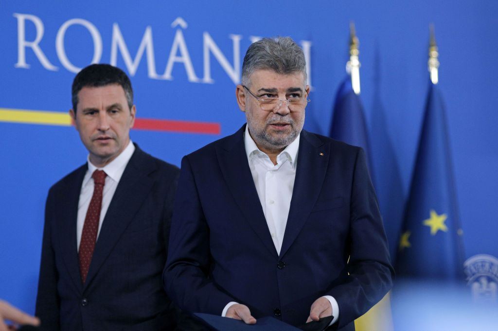 Marcel Ciolacu și Tanczos Barna / Inquam Photos / Mălina Norocea