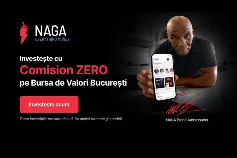 Premieră pe piața de capital din România: NAGA integrează acțiunile BVB în platforma sa globală de tranzacționare și oferă comision 0% la acțiuni românești în 2025
