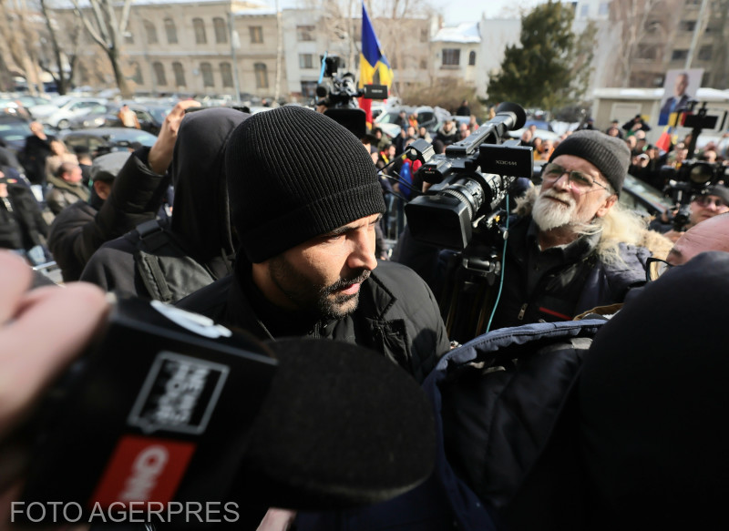 Marin Burcea, la sediul Parchetului General. Foto: Silviu Matei / Agerpres
