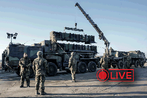 Soldați ai forțelor germane transportă un sistem de apărare aeriană Patriot, 23 ianuarie 2025. Foto: Dominika Zarzycka/NurPhoto/Shutt / Shutterstock Editorial / Profimedia